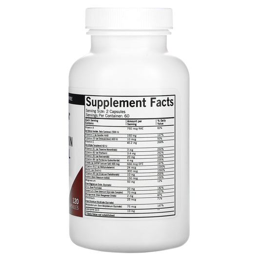 Kirkman Labs, Children'S Multivitamin & Mineral With 5-Mthf, Capsules