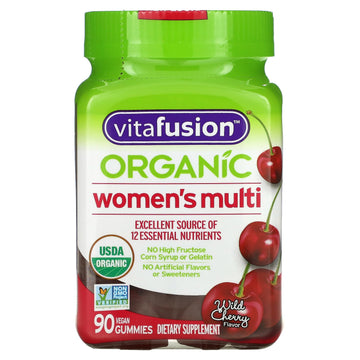 Vitafusion, Organic Women'S Multi, Wild Cherry