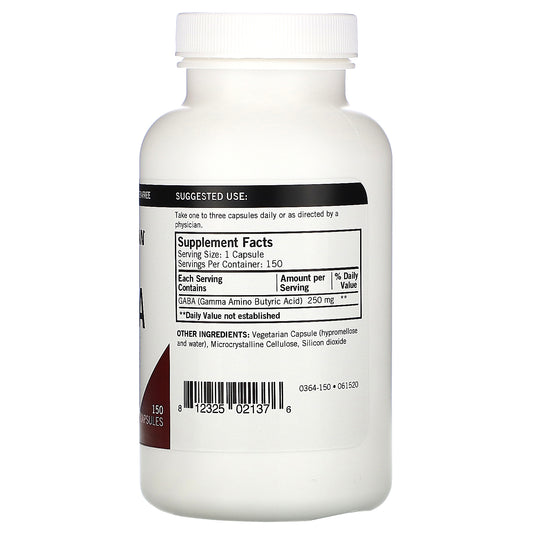 Kirkman Labs, Gaba, 250 Mg