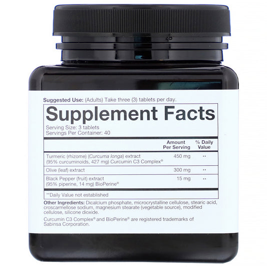 Youtheory, Turmeric Tablets