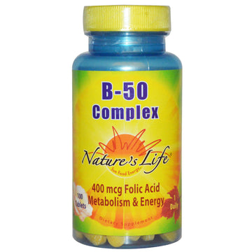 Nature'S Life, B- 50 Complex,Tablets
