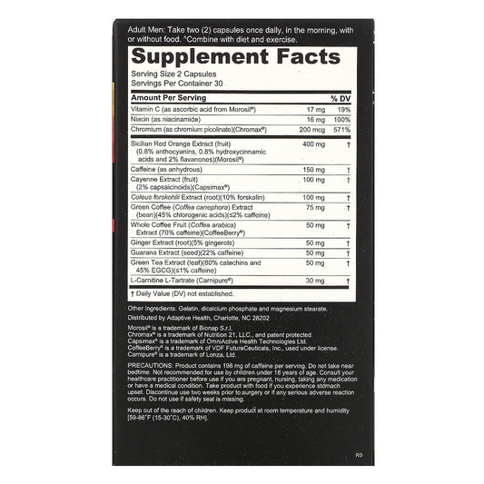 Nugenix, Thermo, Extreme Metabolic Accelerator