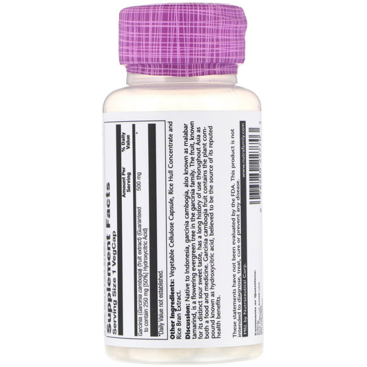 Solaray, Garcinia Cambogia Fruit Extract