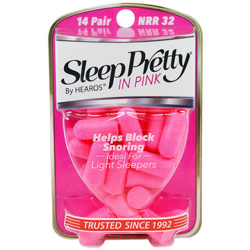 Hearos, Ear Plugs, Sleep Pretty In Pink