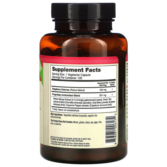 Naturewise, Raspberry Ketones Plus+