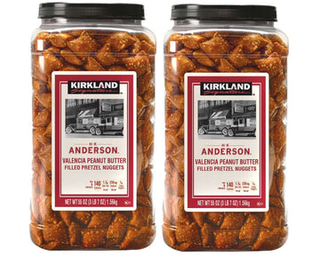 2 Pack |  Ks Peanut Butter Filled Pretzel Nuggets