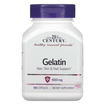 21St Century, Gelatin, 600 Mg,  Capsules