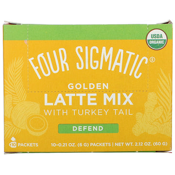 Four Sigmatic, Golden Latte Mix With Turkey Tail