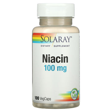 Solaray, Niacin Vegcaps