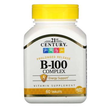 21St Century, B-100 Complex, Prolonged Release Tablets