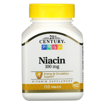 21St Century, Niacin, 100 Mg, Tablets
