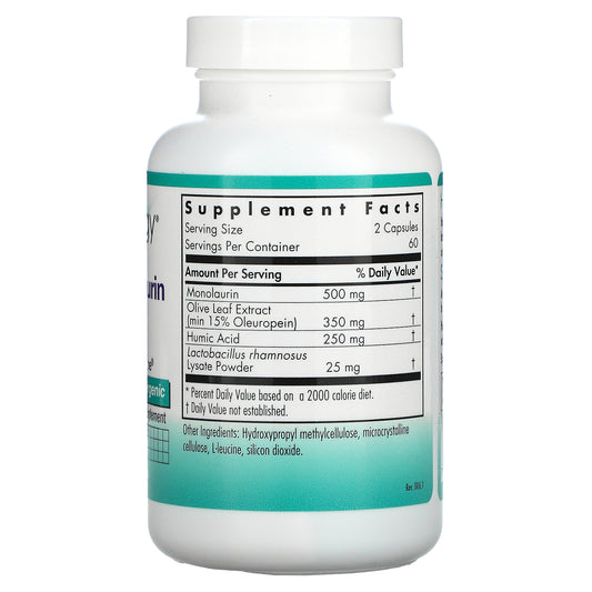 Nutricology, Humic-Monolaurin Complex, Vegetarian Capsules
