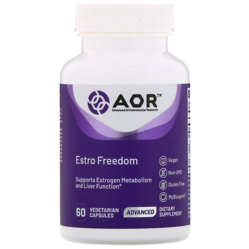 Advanced Orthomolecular Research Aor, Estro Freedom Vegetarian Capsules