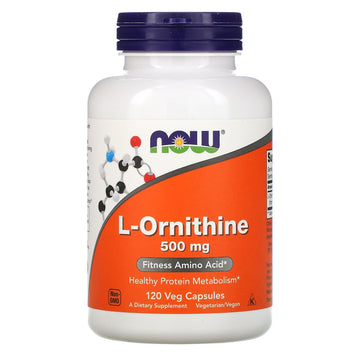 Now Foods, L-Ornithine, 500 Mg