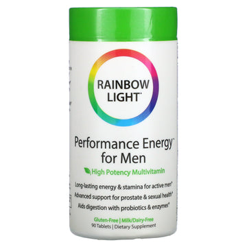 Rainbow Light, Performance Energy For Men, High Potency Multivitamin