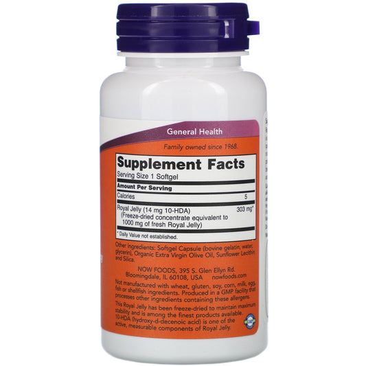 Now Foods, Royal Jelly, 1,000 Mg