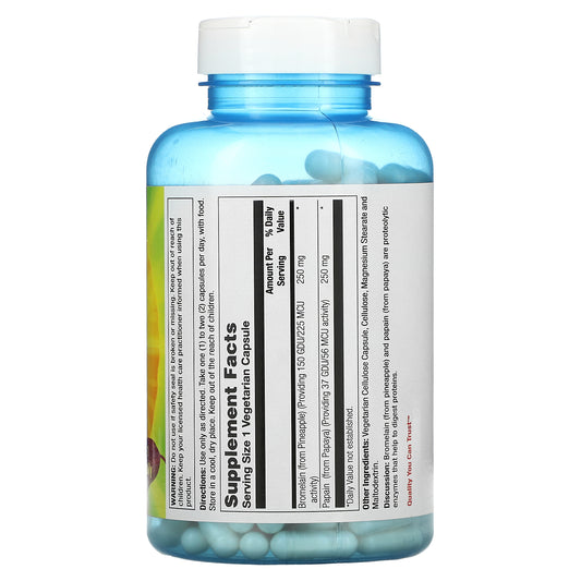Nature'S Life, Bromelain & Papain Vegetarian Capsules