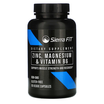 Sierra Fit, Zinc, Magnesium & Vitamin B6, Veggie Capsules