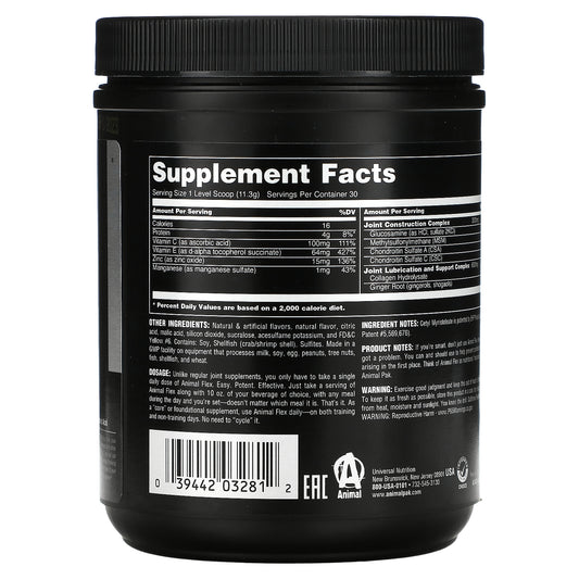 Universal Nutrition, Animal Flex Powder, Orange