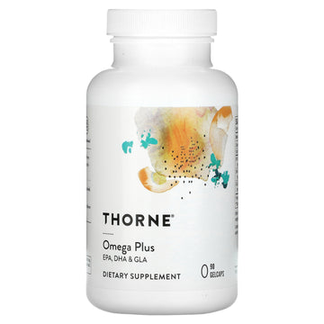 Thorne Research, Omega Plus, Gelcaps