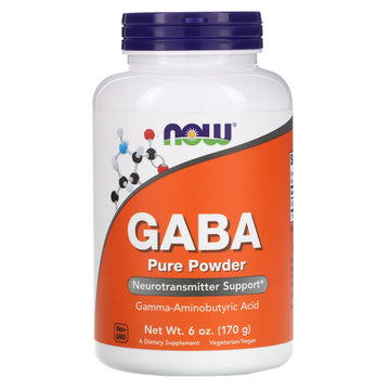 Now Foods, Gaba, Pure Powder