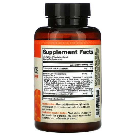 Naturewise, Time Release Probiotics, Maximum Care Time Release Caplets