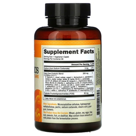 Naturewise, Time Release Probiotics, Daily Care, Time Release Caplets