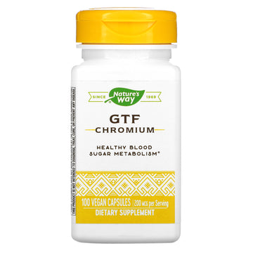 Nature'S Way, Gtf Chromium, 200 Mcg