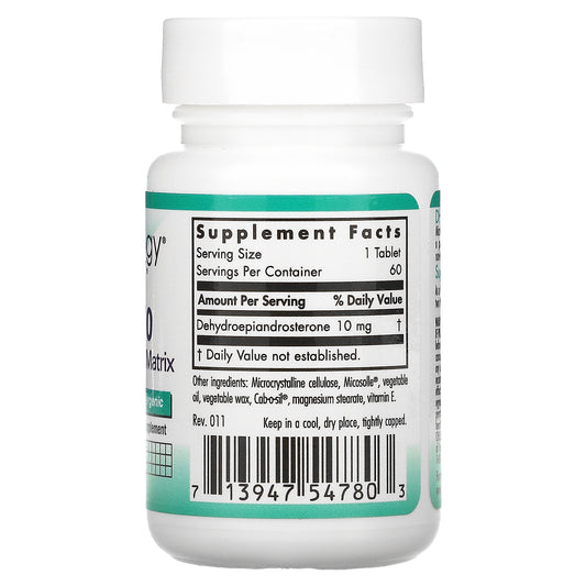 Nutricology, Dhea 10, Micronized Lipid Matrix