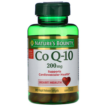 Nature'S Bounty, Co Q-10, 200 Mg Rapid Release Softgels
