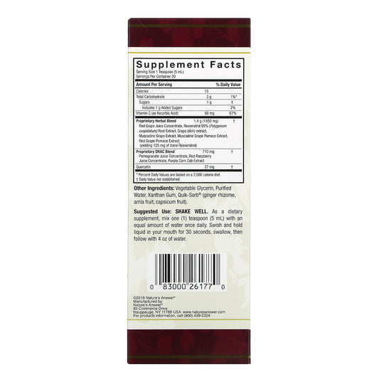 Nature'S Answer, Resveratrol Reserve