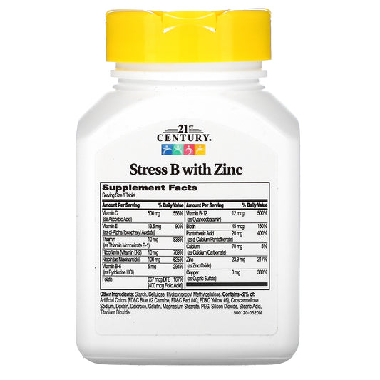 21St Century, Stress B With Zinc