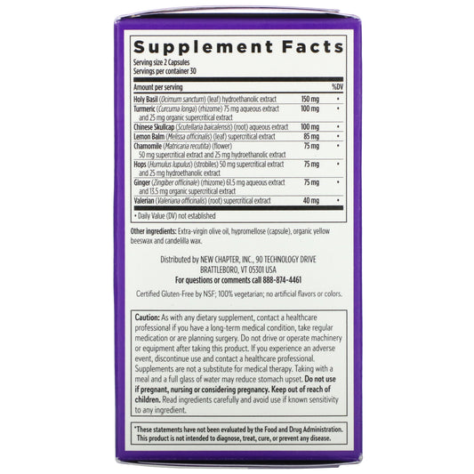 New Chapter, Zyflamend Nighttime