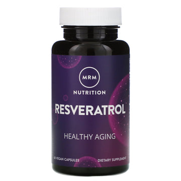 Mrm, Nutrition, Resveratrol Vegan Capsules