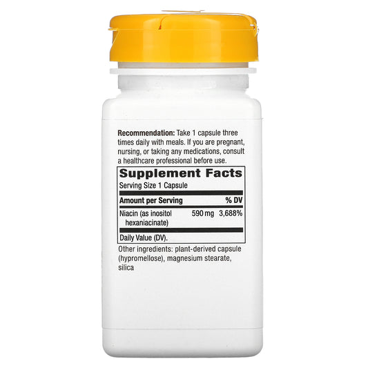 Nature'S Way, Hexaniacin, 590 Mg, Vegan Capsules