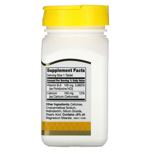 21St Century, B-6, 100 Mg, Tablets