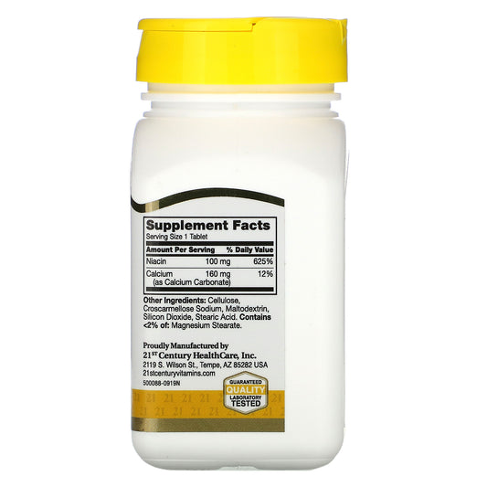 21St Century, Niacin, 100 Mg, Tablets