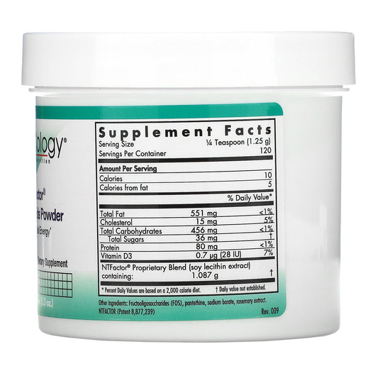 Nutricology, Ntfactor, Energylipids Powder