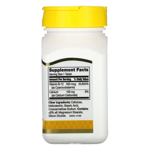 21St Century, B-12, 500 Mcg, Tablets