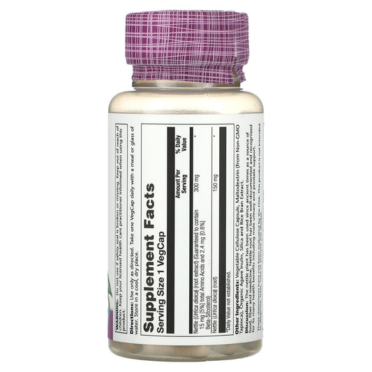 Solaray, Nettle Root Extract, 300 Mg