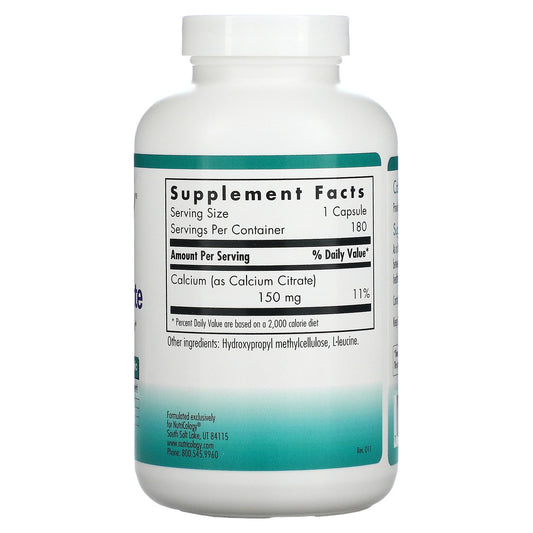 Nutricology, Calcium Citrate