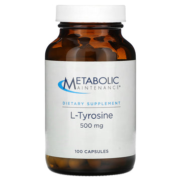 Metabolic Maintenance, L-Tyrosine, 500 Mg