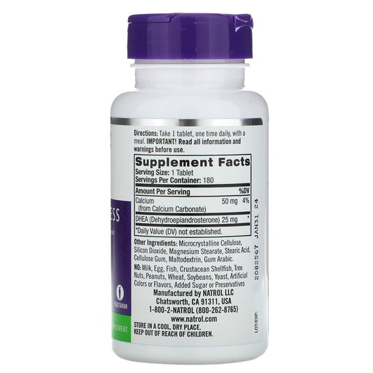 Natrol, Dhea, 25 Mg