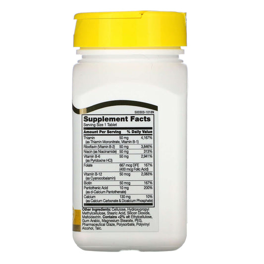 21St Century, B-50 Complex, Prolonged Release, Tablets