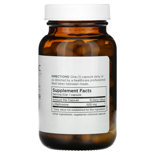 Metabolic Maintenance, L-Methionine, 500 Mg
