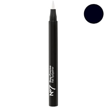 BOOTS No7 Stay Precise Felt Tip Eye Liner Black