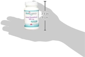 Nutricology Acetyl-Glutathione Supplement, 300 Mg, 60 Count