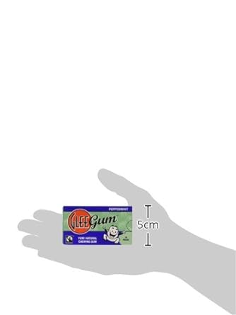 Glee Gum Peppermint Gum - 16 Count (Pack of 2) : Grocery & G