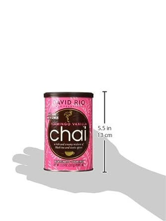 Flamingo Vanilla Decaf Sugar-Free Chai, 11.9Oz.
