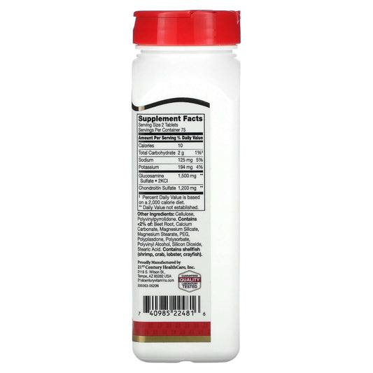 21St Century, Glucosamine Chondroitin, Triple Strength
